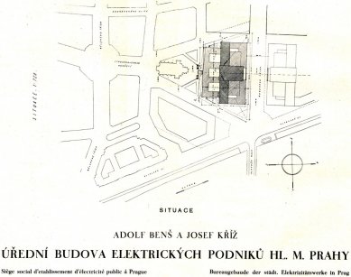 Budova Elektrických podniků hl. města Prahy - foto: archiv redakce