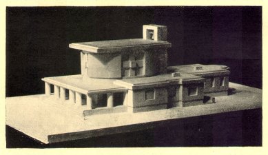 Městské krematorium v Nymburku - Model zepředu - foto: archiv redakce