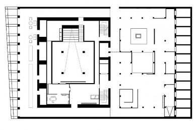 DAM - Deutsches Architekturmuseum - Půdorys přízemí