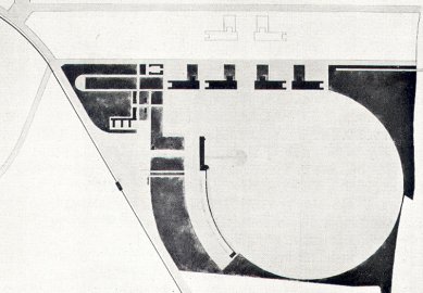 Soutěžní návrh letiště v Praze-Ruzyni - Situace - foto: archiv redakce