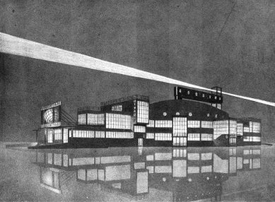 Projekt Osvobozeného divadla - Noční perspektiva - foto: archiv redakce