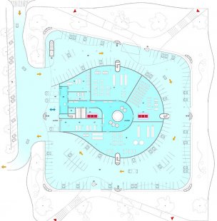 Vítězný návrh na stavbu Národní knihovny v Praze - foto: Future Systems