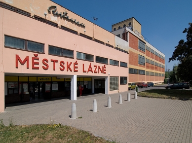 Městské lázně - Současná podoba lázní - foto: © archiweb.cz, 2007