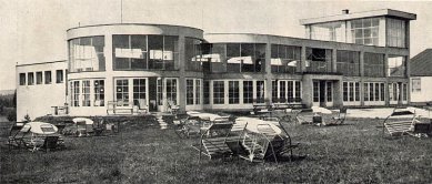 Nádraží letiště v Mariánských Lázních - foto: archiv redakce