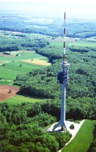 Telekomunikační věž Bettingen - foto: © Jura Oplatek Architekt VUT/ SIA