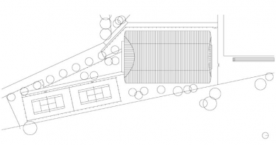 Tenisový areál Krnov - Situace - foto: ATX architekti