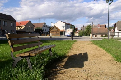 Úpravy centra obce Dolní Město - foto: Josef Čančík