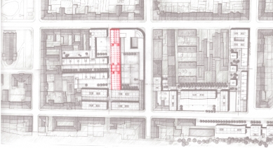 Corso Karlín - Situace - foto: Ricardo Bofill Taller de Arquitectura