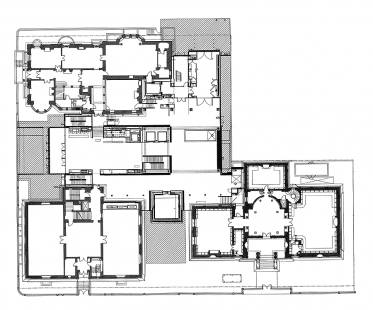 Renovation and expansion of the Morgan Library - Půdorys přízemí - foto: © RPBW, 2006