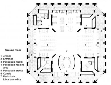 Exeter Library - 1NP - foto: Louis I. Kahn