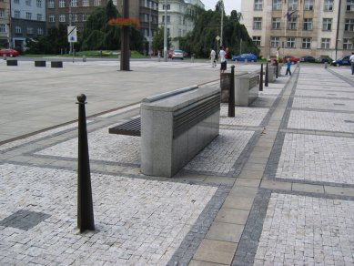 Prokešovo náměstí s podzemním parkovištěm - foto: Ateliér Filandr
