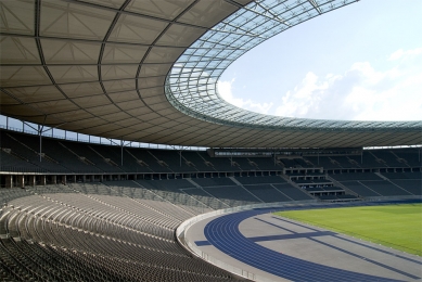 Berlin Olympic Stadium - foto: Petr Šmídek, 2008