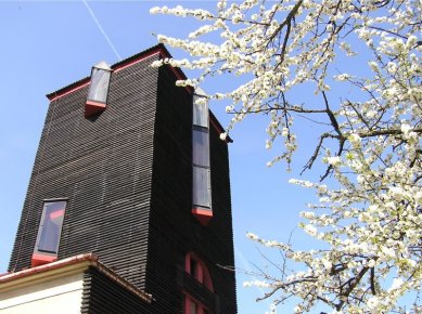 Přestavba vodárenské věže na bydlení - foto: VELEK, VELKOVÁ, VELEK ARCHITEKTI