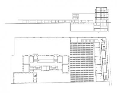 Development of the Dreirosen-Klybeck Schoolhouse - Plány - foto: Morger & Degelo Architekten