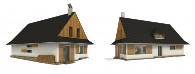 Rodinný dům v Malenovicích - 3D Model - foto: © ATOS-6