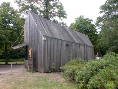 Kröller-Müller Museum - Dřevěná pokladna MVRDV - foto: Petr Šmídek, 2003