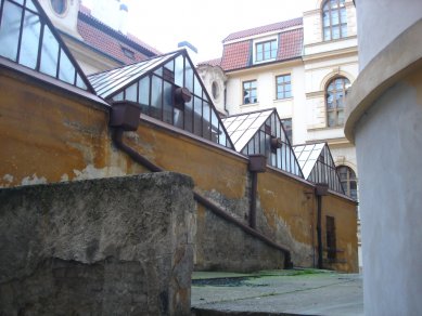 Společenská hala ČVUT - Původní stav - foto: archiv autorů