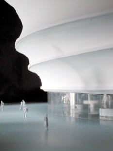 Koncertní hala Zénith - Model - foto: © Massimiliano Fuksas Architetto