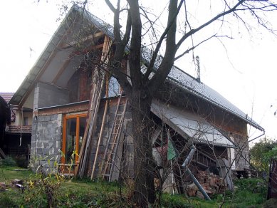 Obnova domu v Zádveřicích - foto: archiv autora