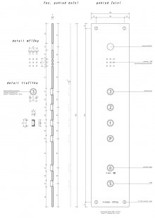 Výtah v Jižním výběžku Nového paláce na Pražském hradě - Ovládací panel - foto: David Prudík