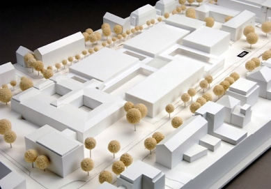 Museum Folkwang - extension - Model vítězného návrhu z roku 2007. - foto: David Chipperfield Architects