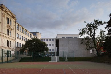 Dostavba tělocvičny Gymnázia Jana Keplera - foto: Jan Kuděj