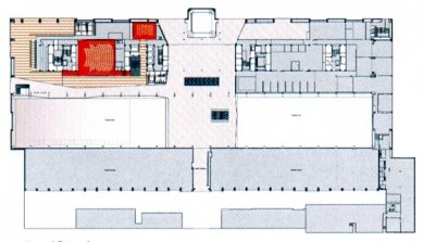 Tate Modern - Půdorys přízemí - foto: © H&deM