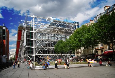 Centre Pompidou - foto: Martin Rosa, 2007, © archiweb.cz