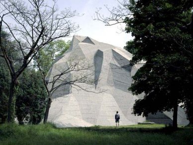 Serpentine Gallery Pavilion 2004 - Das letzte Lande - výstavní pavilon Rakouska na benátském Bienále umění - foto: © Bruno Klomfar, 2005