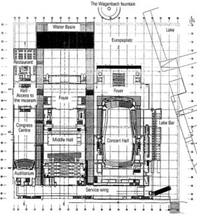 Kulturní a kongresové centrum - foto: © Jean Nouvel, 1999