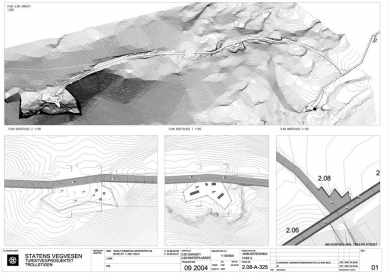 Trollstigen - projekt národní turistické cesty - foto: Reiulf Ramstad Arkitekter