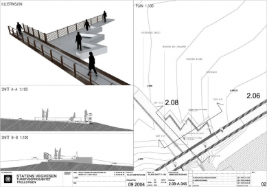 Trollstigen - projekt národní turistické cesty - foto: Reiulf Ramstad Arkitekter