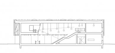 Mateřská škola Sighartstein - Řez - foto: kadawittfeldarchitektur