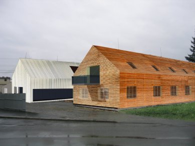 Rekonstrukce výrobního areálu mmcité - Původní návrh - foto: Kamil Mrva Architects