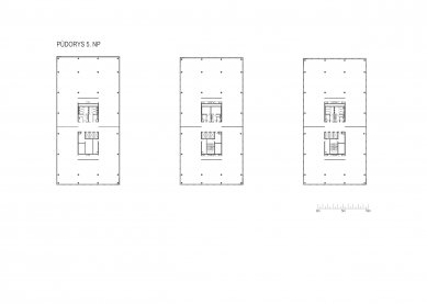 Administrativní centrum Prosek Point  - Půdorys 5NP