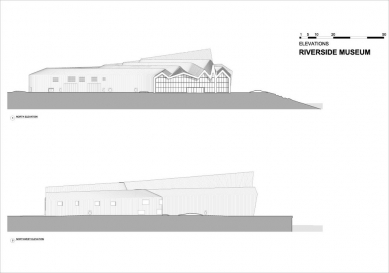 Riverside Museum - Pohledy - foto: Zaha Hadid Architects