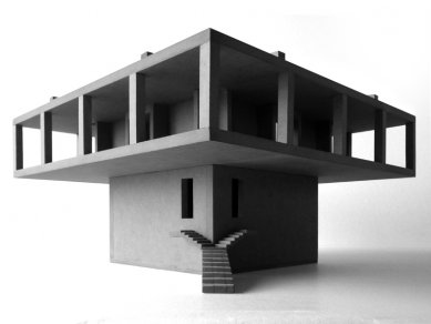 Prázdninový dům Pezo - Fotografie modelu - foto: Pezo Von Ellrichshausen Architects