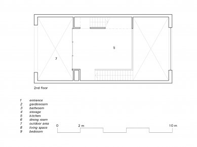 S-house - Půdorys 3NP