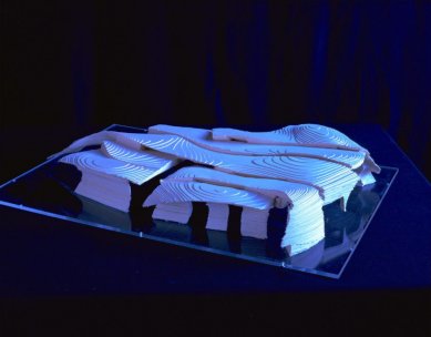 Kongresové a umělecké centrum Magma - Model - foto: AMP arquitectos