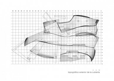 Magma Arts and Congress Center - Výkres střechy - foto: AMP arquitectos