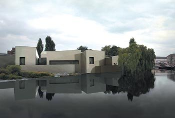 Hepworth Wakefield Gallery - Vizualizace - foto: David Chipperfield Architects