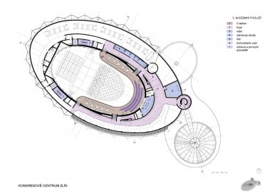 Congress Center Zlin - Second floor - foto: AI - DESIGN, s.r.o.