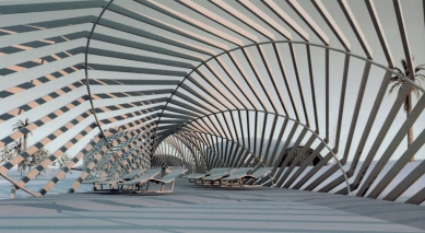 Pavillion in Torrevieja Relaxation Park - Vizualizace - foto: Toyo Ito and Associates, Architects