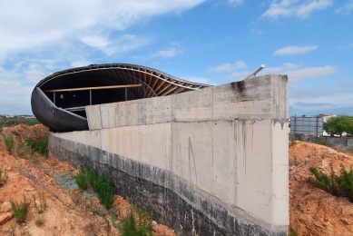 Pavillion in Torrevieja Relaxation Park - foto: Petr Šmídek, 2011