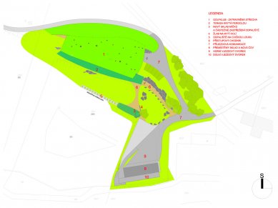 Golf Klub Čertovo Břemeno - Situace