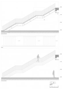 Městské výstavní a kongresové centrum v Ávile - Detail schodiště - foto: Courtesy of Francisco Mangado