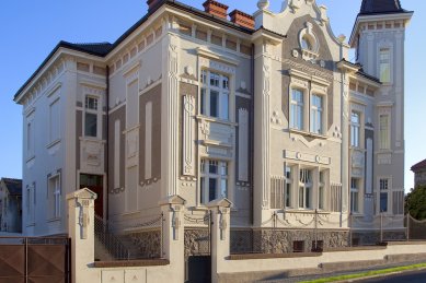 Rekonstrukce secesní vily - foto: Zuzana Podolská