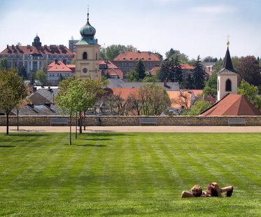 Klášterní zahrady v Litomyšli