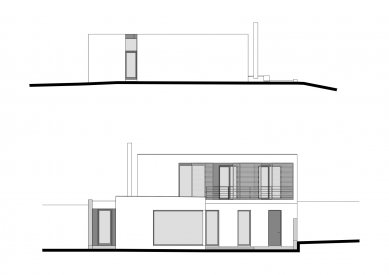 Rodinný dům v Krásném Poli - Pohled SV a JZ - foto: WMA architects