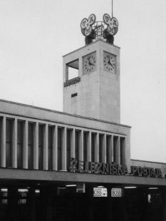 Hlavní železniční nádraží Maribor - Historický snímek - foto: archiv redakce